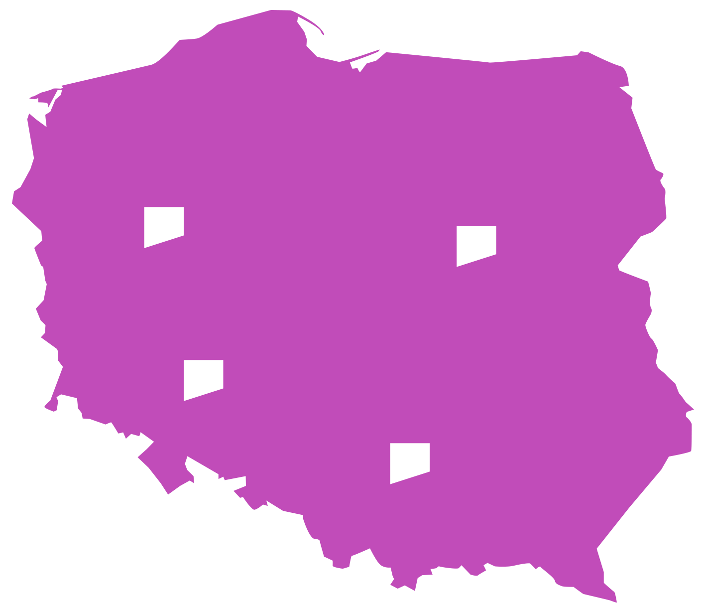 mapa biura